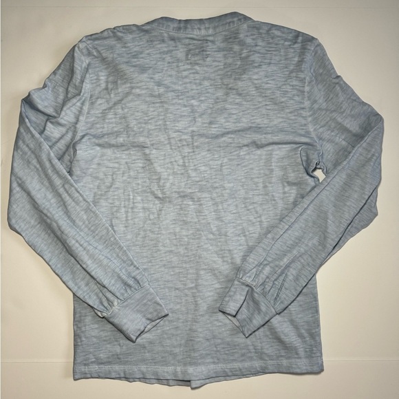 Nic & Zoe blue long sleeve embroidered size small - Picture 5 of 5